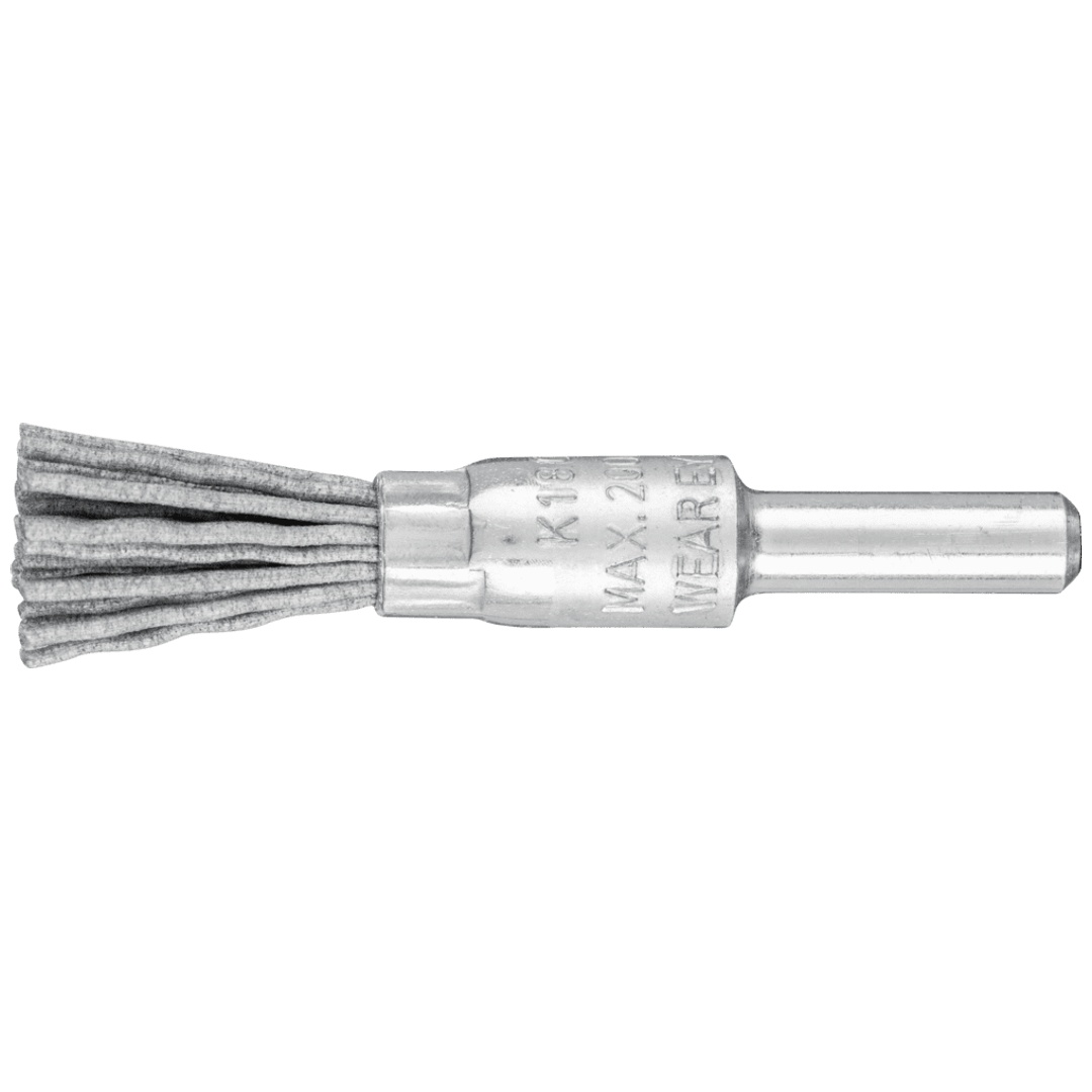PFERD TOOLS Pinselbürste ungezopft PBU Ø10mm Schaft-Ø6 mm SiC-Filament-Ø0,90 Korn 180