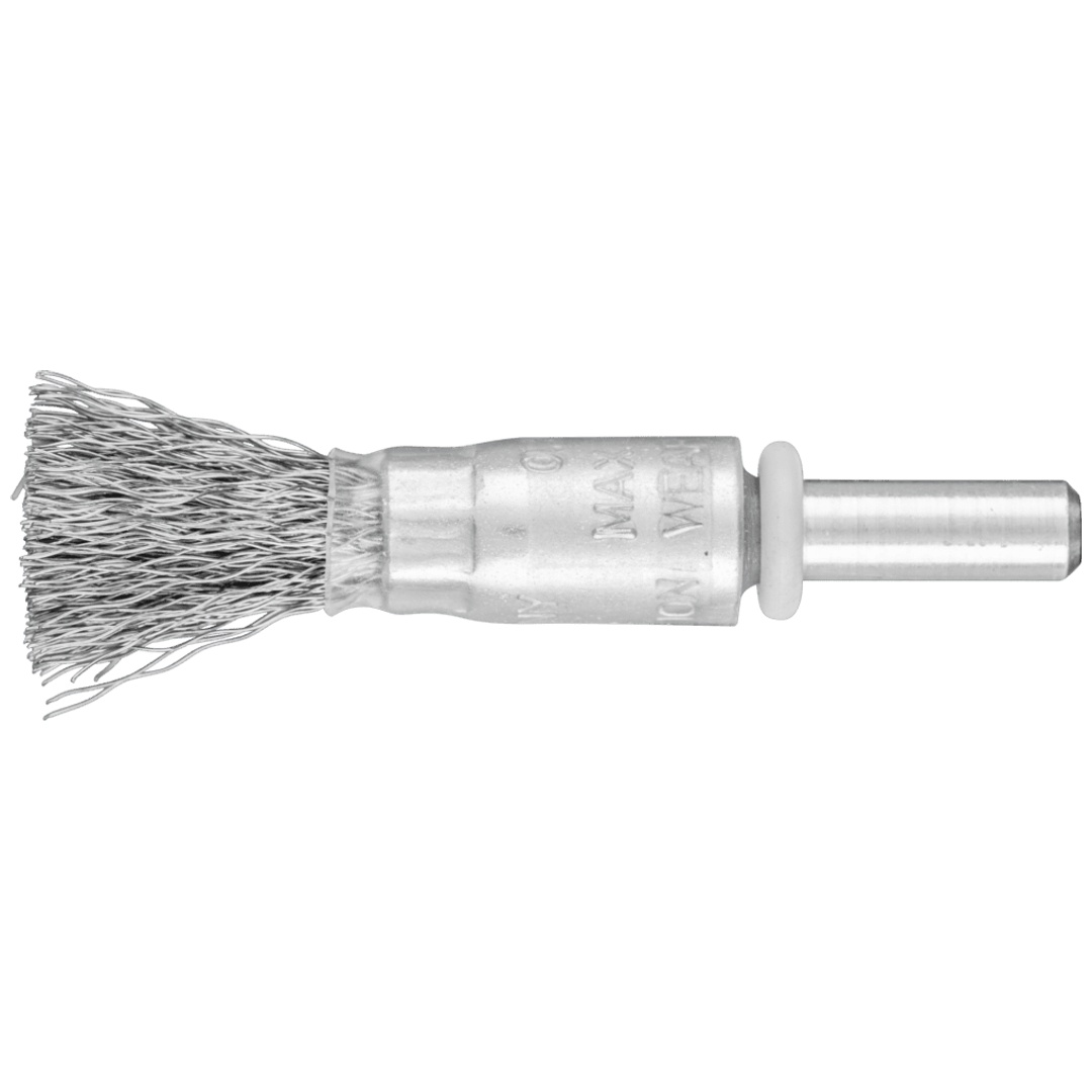 PFERD TOOLS Pinselbürste ungezopft PBU Ø10mm Schaft-Ø6 mm Stahl-Draht-Ø0,20