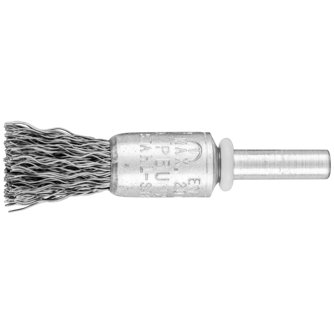 PFERD TOOLS Pinselbürste ungezopft PBU Ø13 mm Schaft-Ø6 mm Stahl-Draht-Ø0,35
