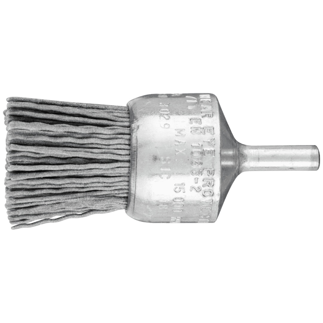 PFERD TOOLS Pinselbürste ungezopft PBU Ø30mm Schaft-Ø6 mm SiC-Filament-Ø0,90 Korn 180