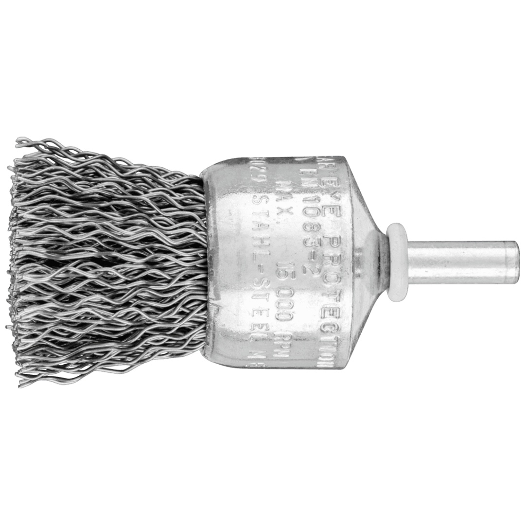 PFERD TOOLS Pinselbürste ungezopft PBU Ø30mm Schaft-Ø6 mm Stahl-Draht-Ø0,20