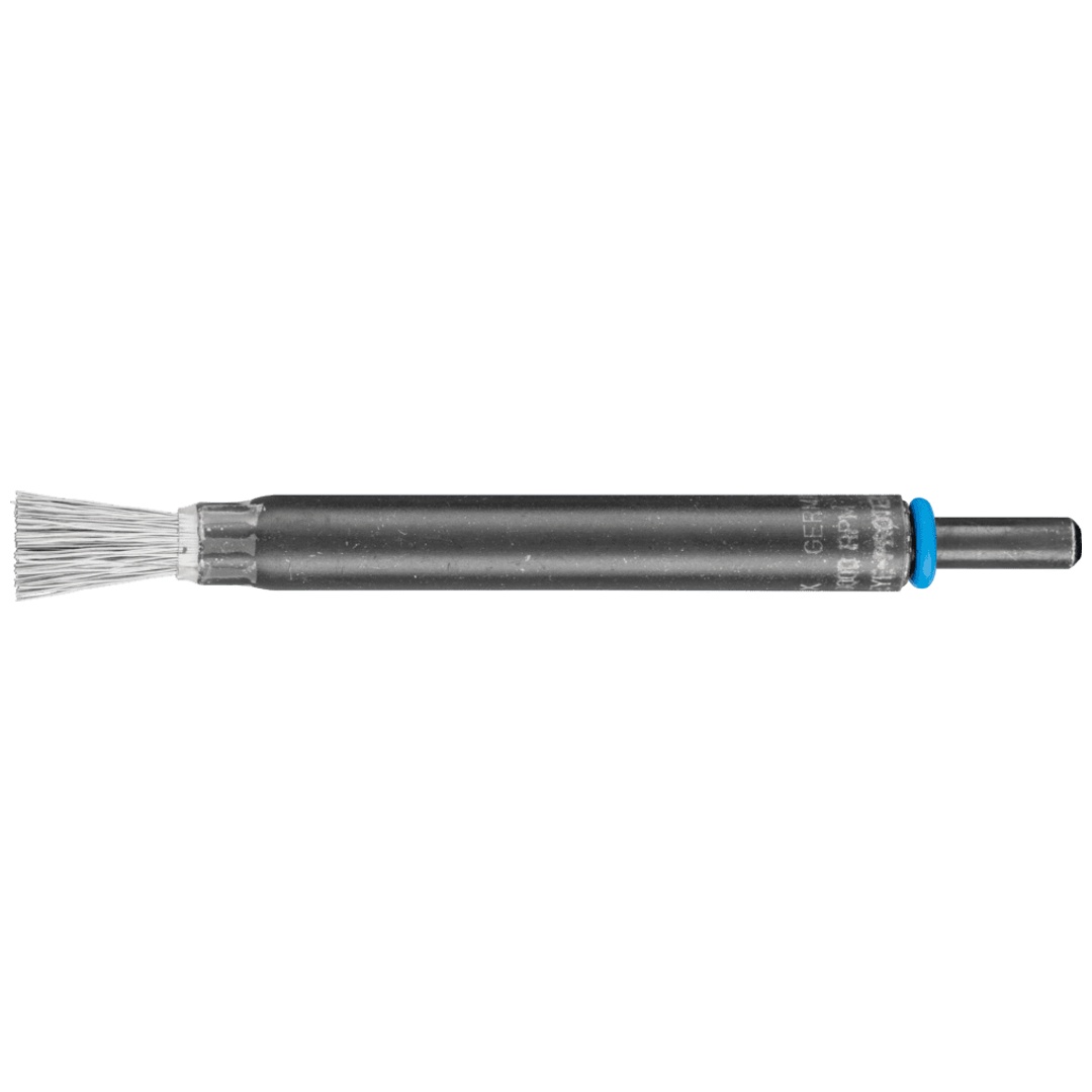 PFERD TOOLS lange Pinselbürste ungezopft PBUL Ø10mm Schaft-Ø6 mm Edelstahl-Draht-Ø0,30