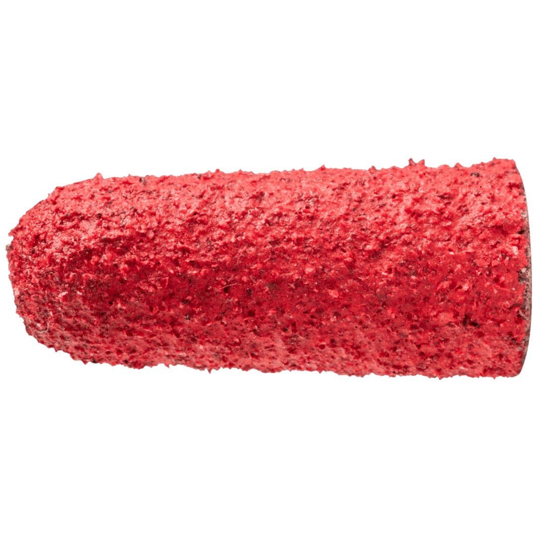 PFERD TOOLS POLICAP Schleifkappe PC Rundkegelform Keramikkorn Ø 5x15 mm CO-COOL120 für Edelstahl