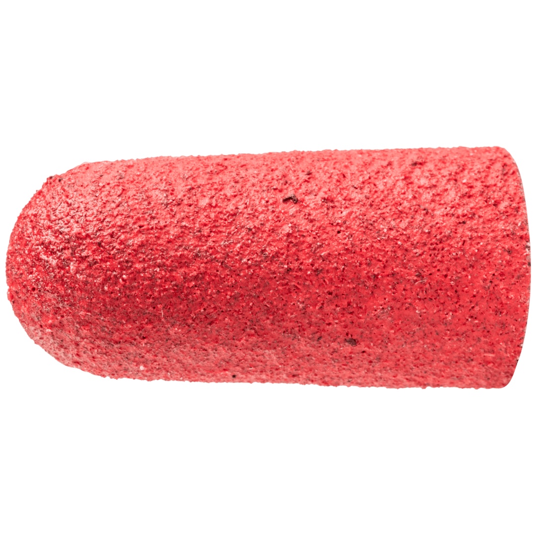 PFERD TOOLS POLICAP Schleifkappe PC Rundkegelform Keramikkorn Ø 11x25 mm CO-COOL120 für Edelstahl