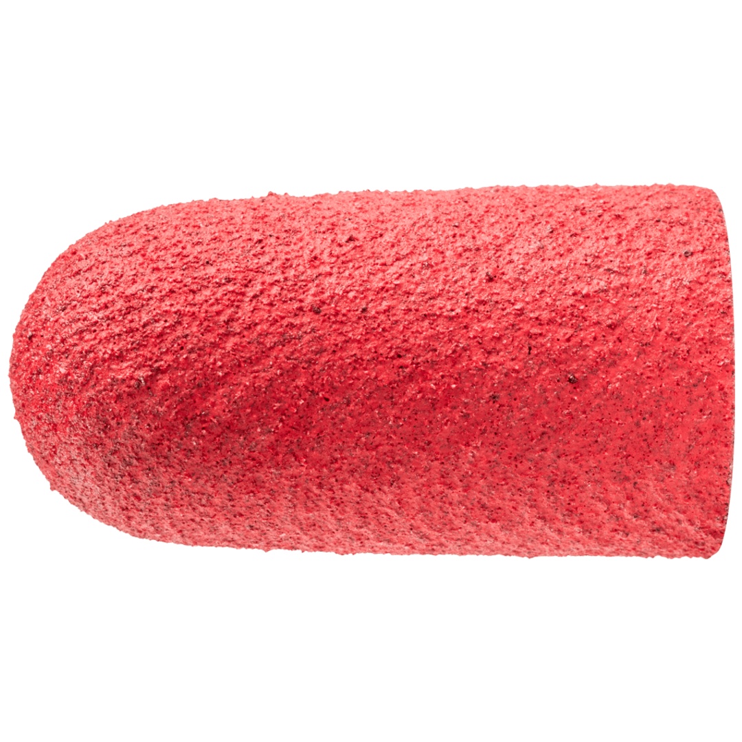PFERD TOOLS POLICAP Schleifkappe PC Rundkegelform Keramikkorn Ø 16x32 mm CO-COOL120 für Edelstahl