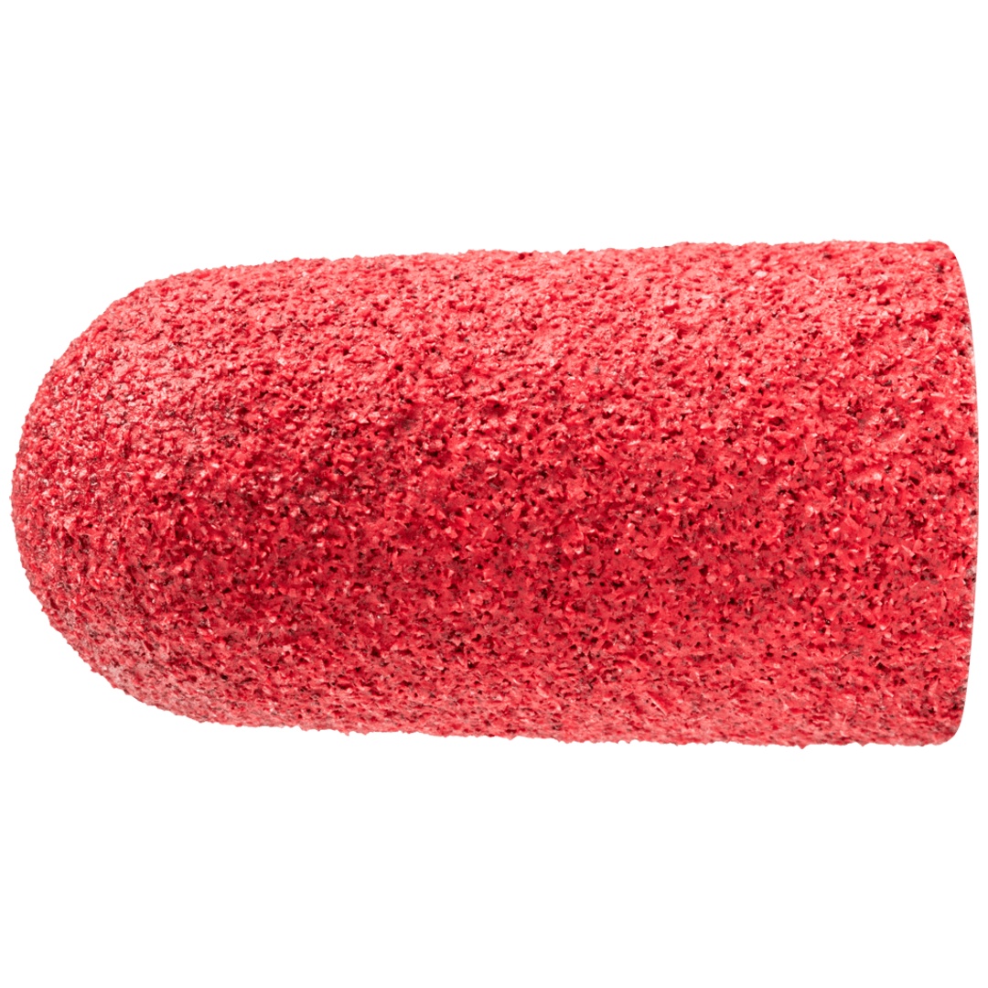 PFERD TOOLS POLICAP Schleifkappe PC Rundkegelform Keramikkorn Ø 16x32 mm CO-COOL80 für Edelstahl