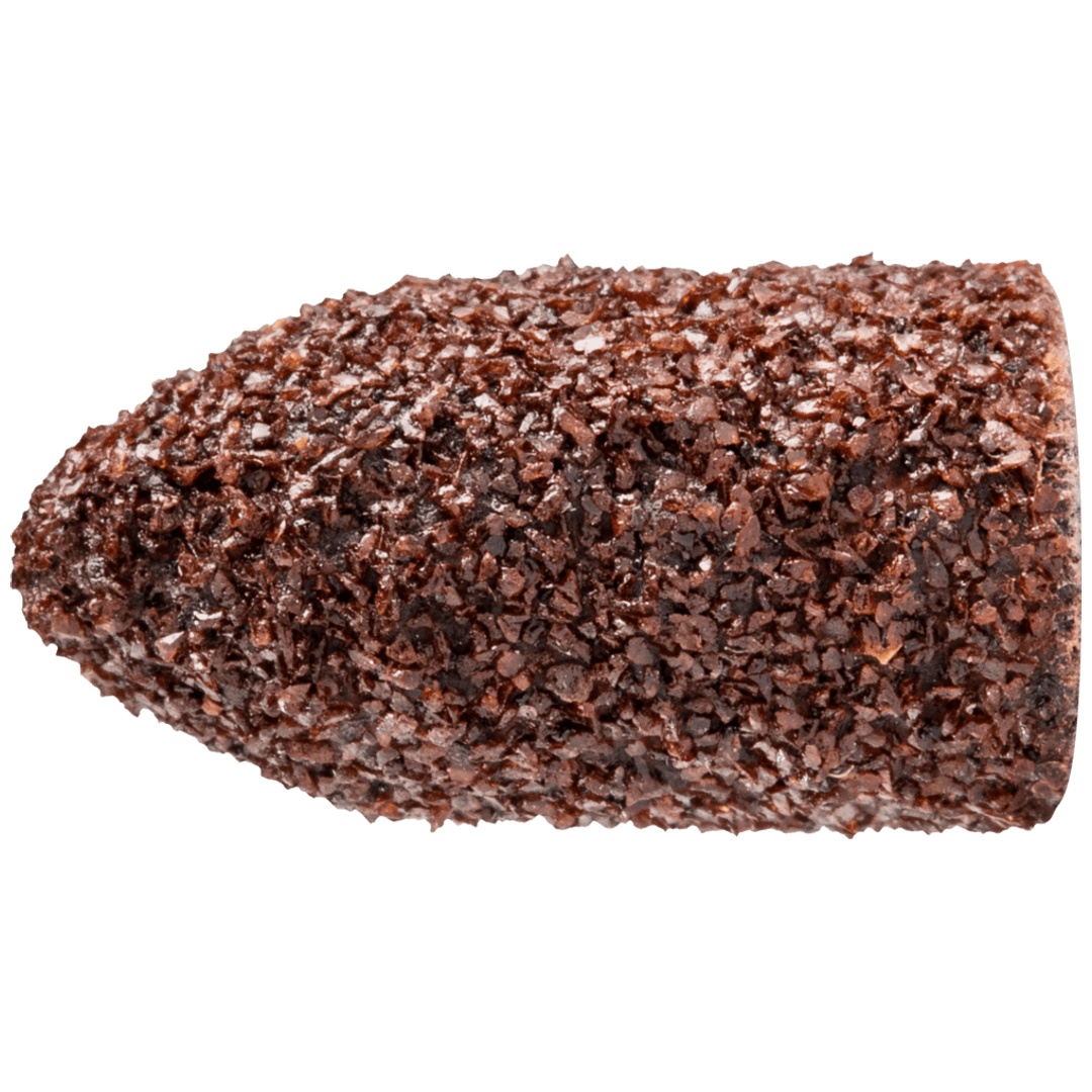 PFERD TOOLS POLICAP Schleifkappe PC Walzenkegelform Korund Ø 5x11 mm A80 für universelle Anwendung