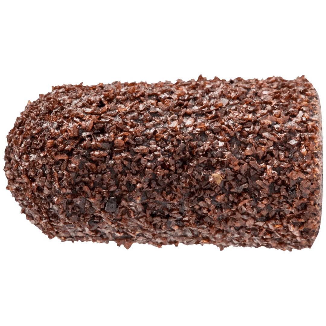 PFERD TOOLS POLICAP Schleifkappe PC Walzenrundform Korund Ø 5x11 mm A80 für universelle Anwendung