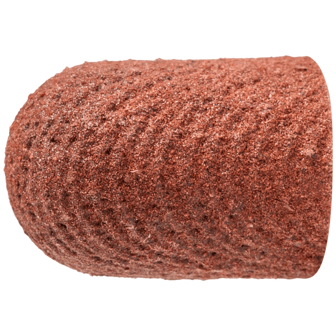 PFERD TOOLS POLICAP Schleifkappe PC Walzenrundform Korund Ø 10x15 mm A280 für universelle Anwendung