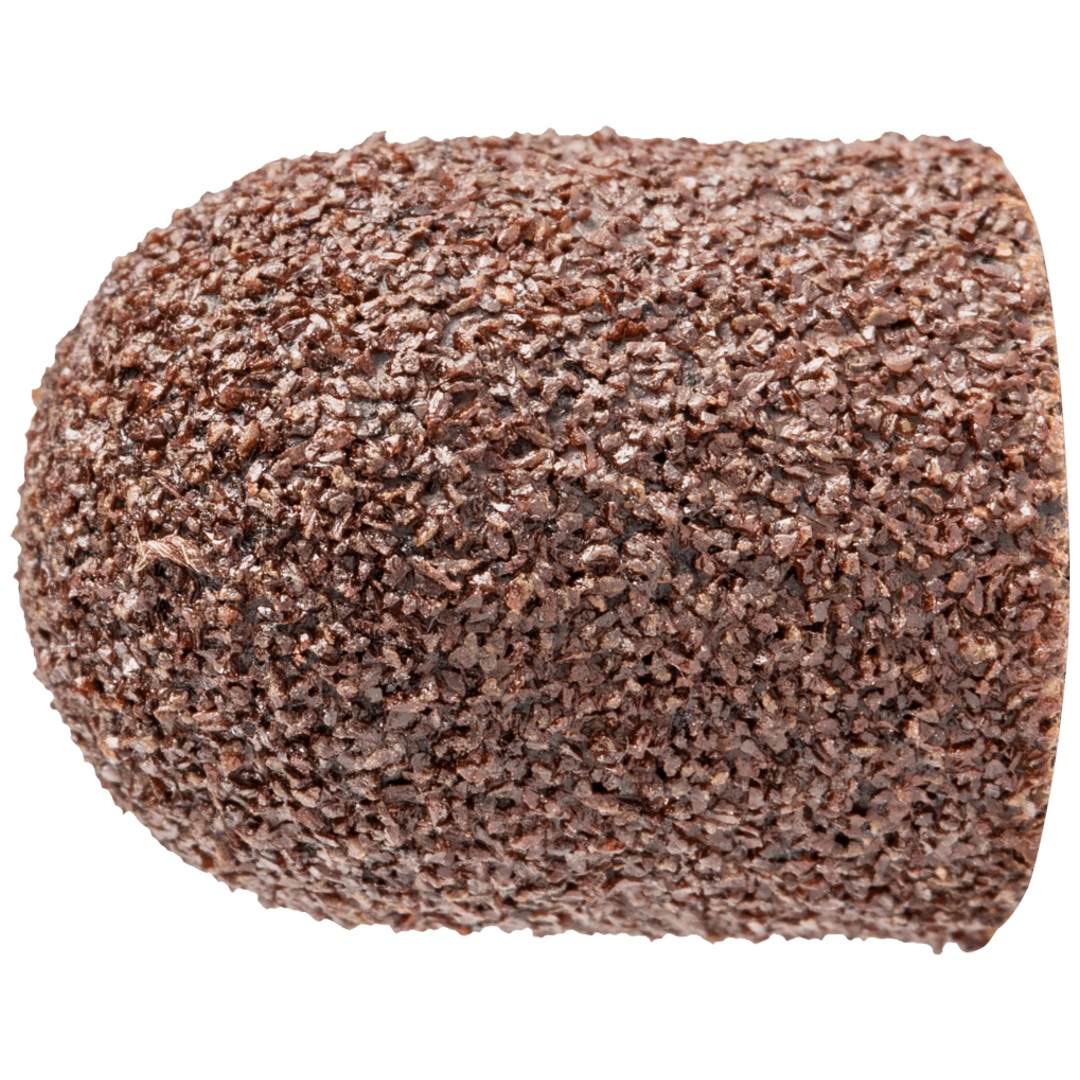 PFERD TOOLS POLICAP Schleifkappe PC Walzenrundform Korund Ø 13x17 mm A60 für universelle Anwendung