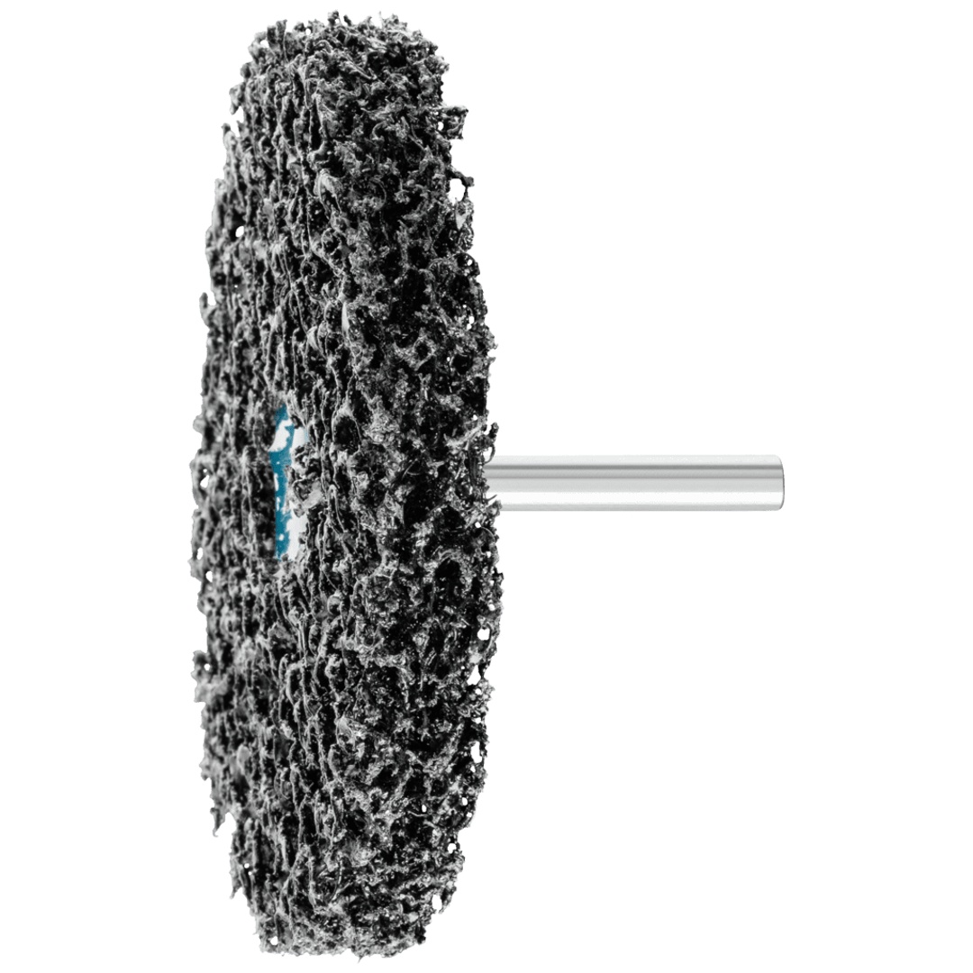 PFERD TOOLS POLICLEAN PCLZY Reinigungsvlies Ø 100x13 mm Schaft-Ø 6 mm für grobe Reinigungsarbeiten