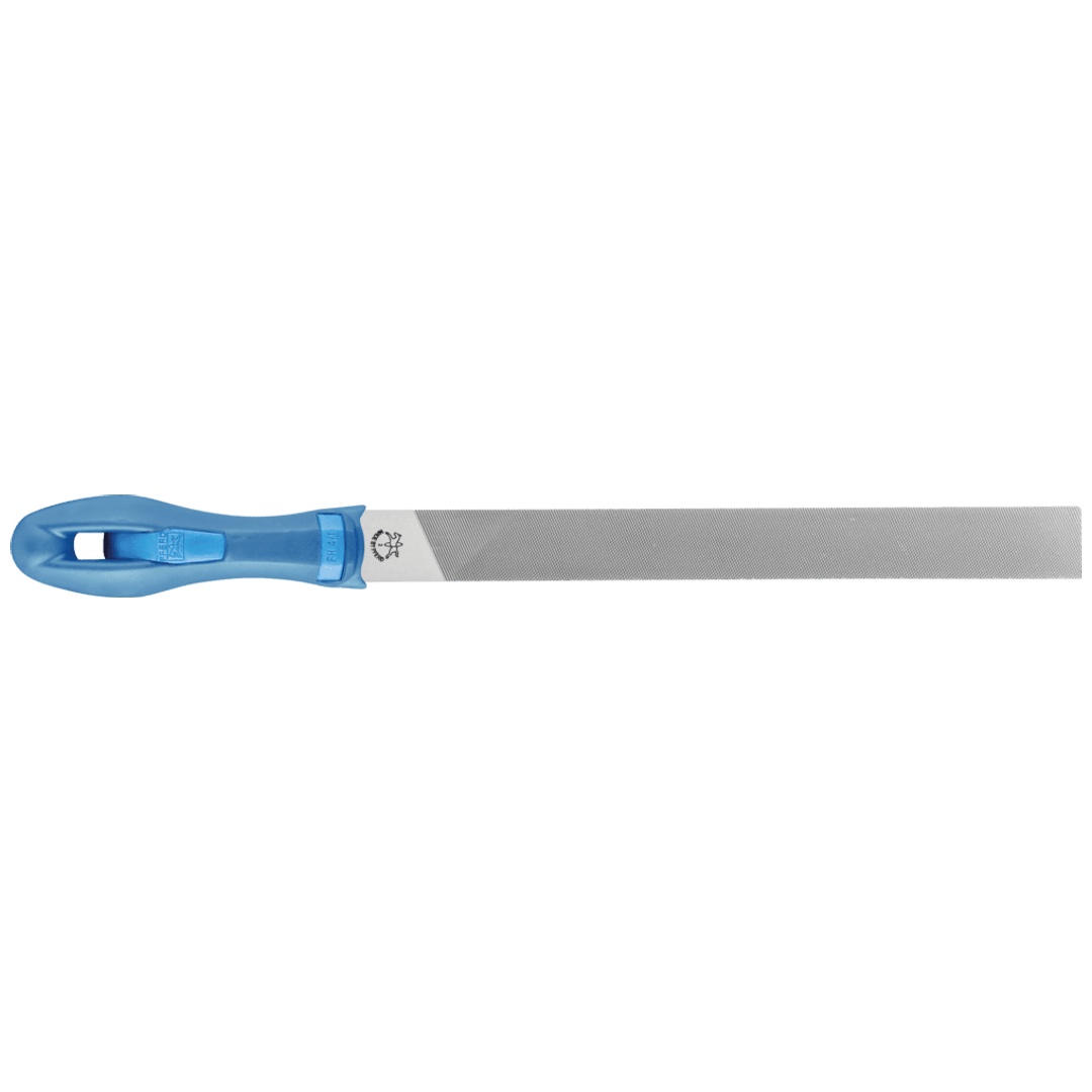 PFERD TOOLS Werkstattfeile mit Heft Flachstumpf 200mm Hieb 2 universell zum Schruppen und Schlichten