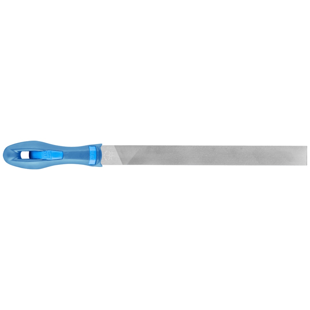 PFERD TOOLS Werkstattfeile mit Heft Flachstumpf 250mm Hieb 2 universell zum Schruppen und Schlichten