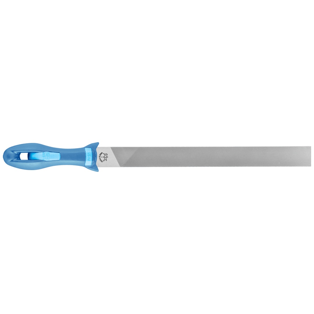 PFERD TOOLS Werkstattfeile mit Heft Flachstumpf 300mm Hieb 2 universell zum Schruppen und Schlichten