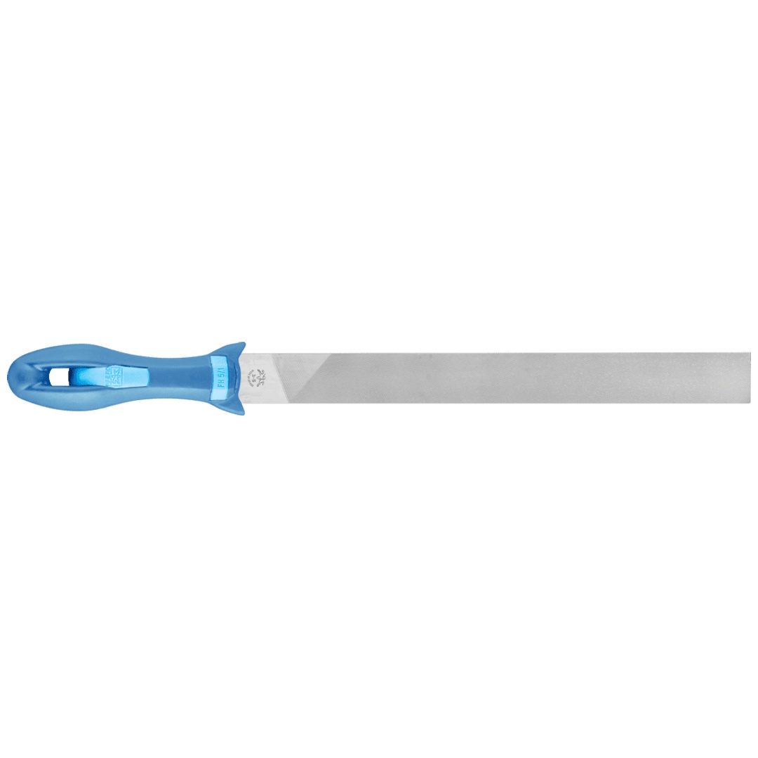 PFERD TOOLS Werkstattfeile mit Heft Flachstumpf 300mm Hieb 3 für Feinbearbeitung, Schlichten