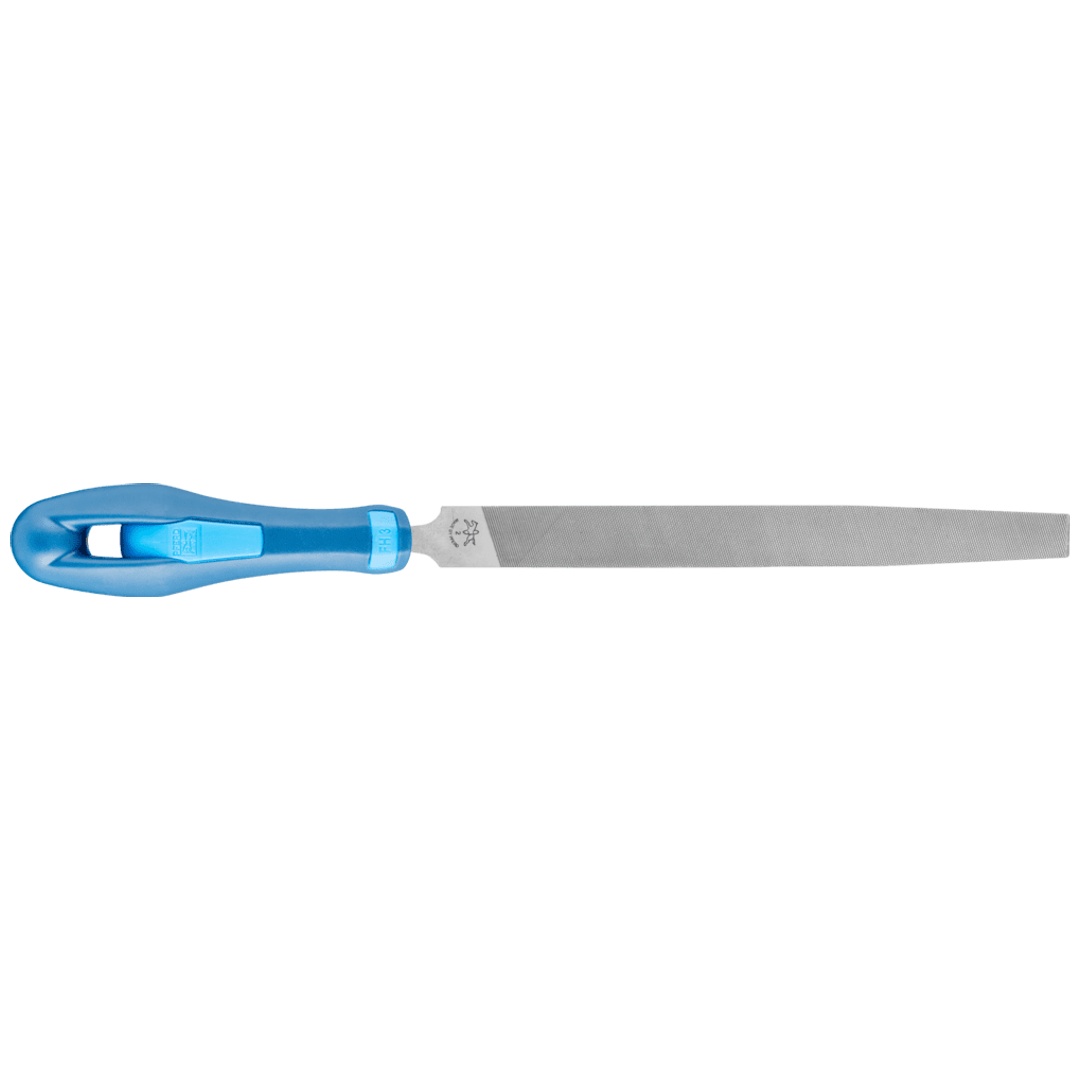 PFERD TOOLS Werkstattfeile mit Heft Flachspitz 150mm Hieb 2 universell zum Schruppen und Schlichten