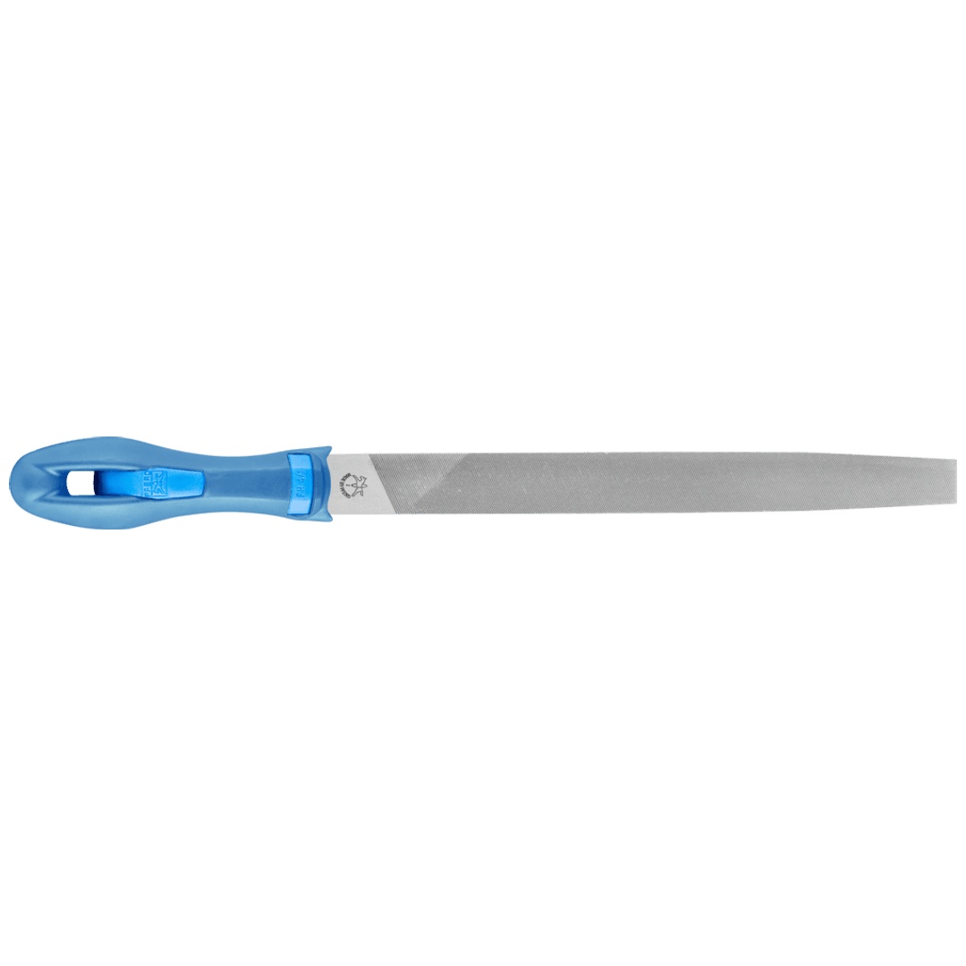 PFERD TOOLS Werkstattfeile mit Heft Flachspitz 250mm Hieb 2 universell zum Schruppen und Schlichten