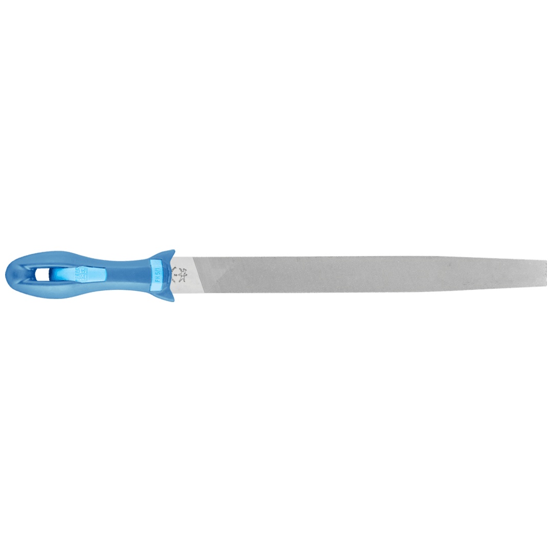PFERD TOOLS Werkstattfeile mit Heft Flachspitz 300mm Hieb 2 universell zum Schruppen und Schlichten