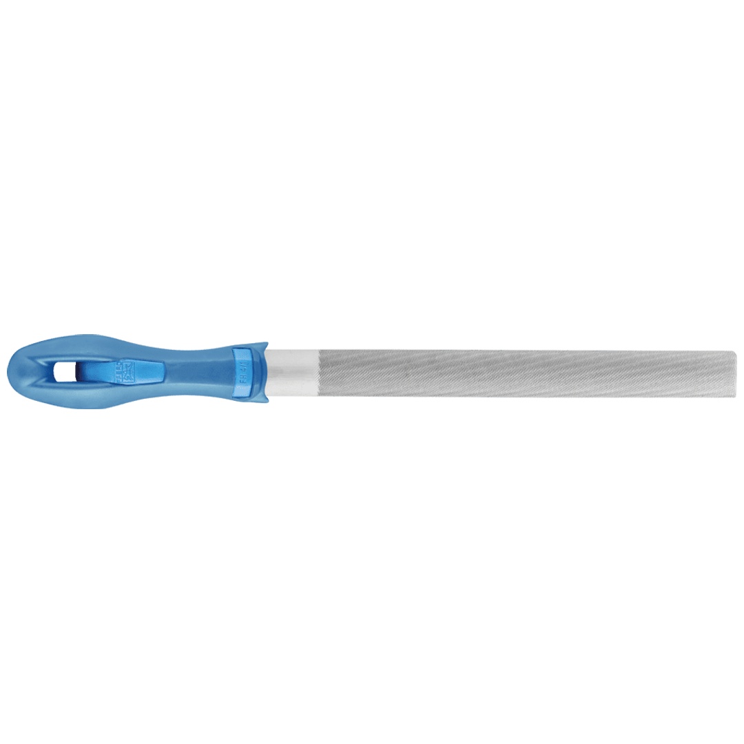 PFERD TOOLS Werkstattfeile mit Heft Halbrund 200mm Hieb 2 universell zum Schruppen und Schlichten