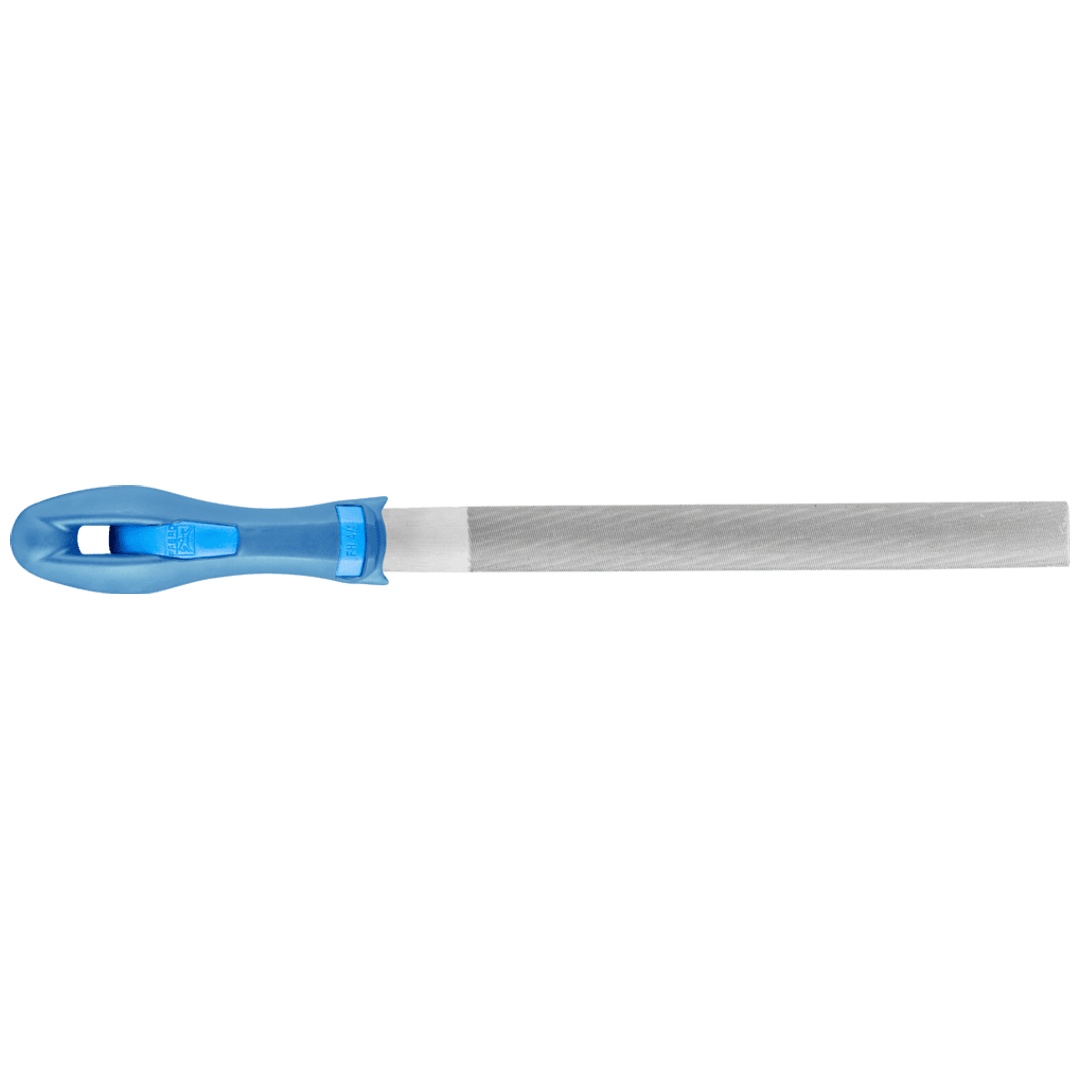 PFERD TOOLS Werkstattfeile mit Heft Halbrund 200mm Hieb 3 für Feinbearbeitung, Schlichten