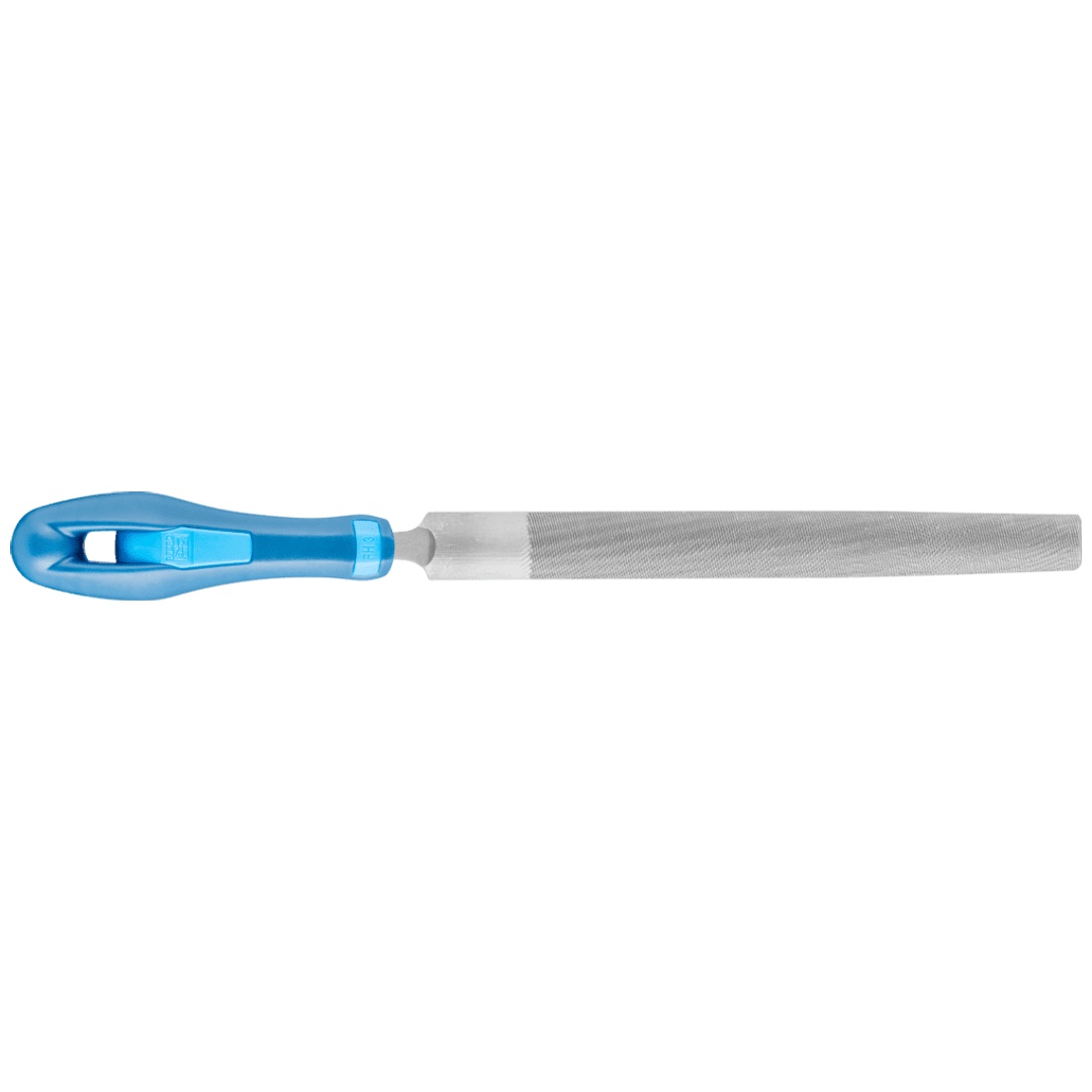PFERD TOOLS Werkstattfeile mit Heft Halbrund-Spitz 150mm Hieb 2 universell zum Schruppen und Schlichten