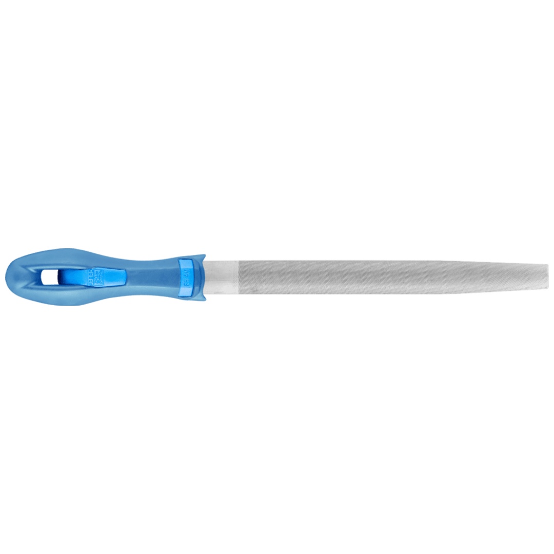 PFERD TOOLS Werkstattfeile mit Heft Halbrund-Spitz 200mm Hieb 2 universell zum Schruppen und Schlichten