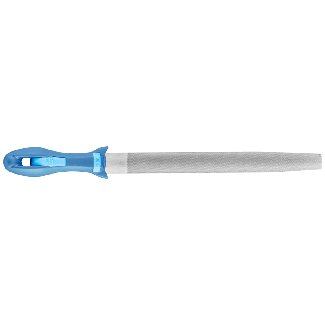 PFERD TOOLS Werkstattfeile mit Heft Halbrund-Spitz 300mm Hieb 2 universell zum Schruppen und Schlichten