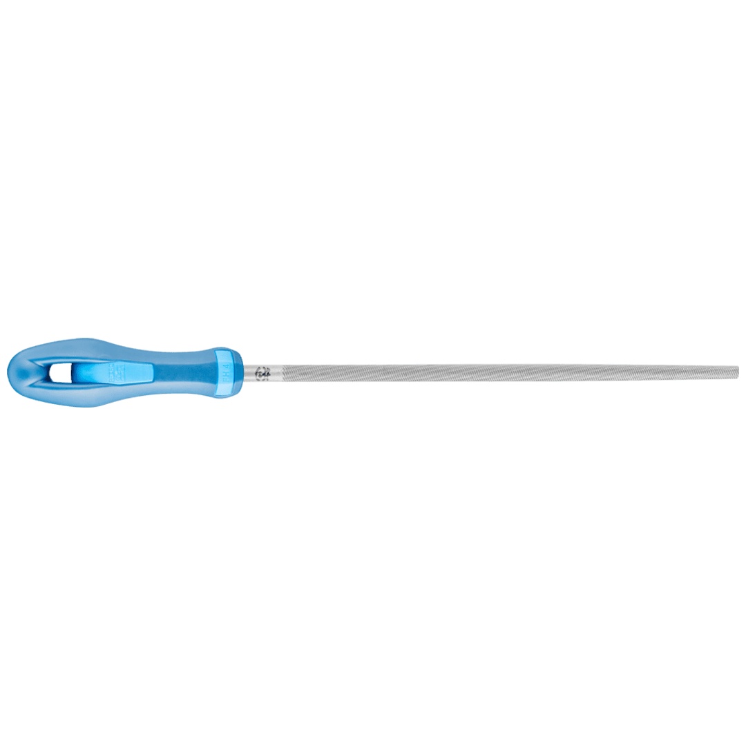 PFERD TOOLS Werkstattfeile mit Heft Rund 250mm Hieb 1 für grobe Zerspanung, Schruppen