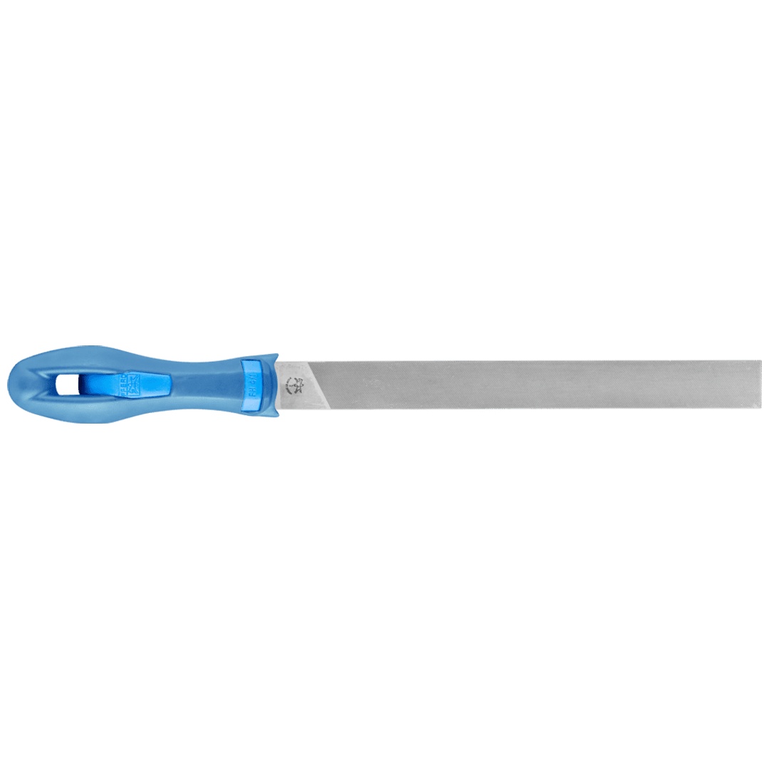PFERD TOOLS Mühlsägefeile mit Heft runde Kanten Flachstumpf 200mm Hieb 2 universell zum Schärfen