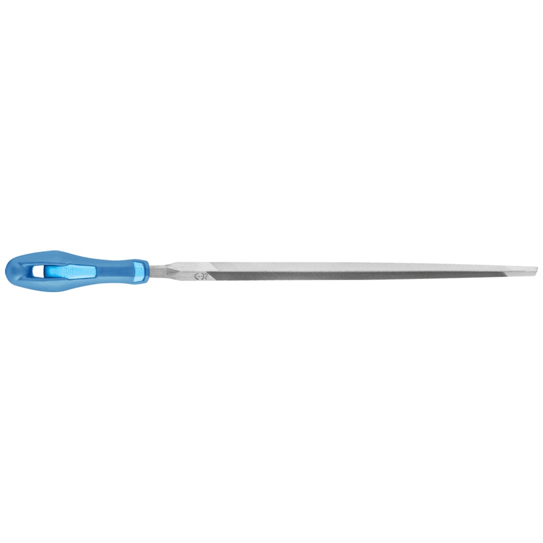 PFERD TOOLS Sägefeile mit Heft Dreikant schmal 125 mm Hieb 2 universell zum Schärfen