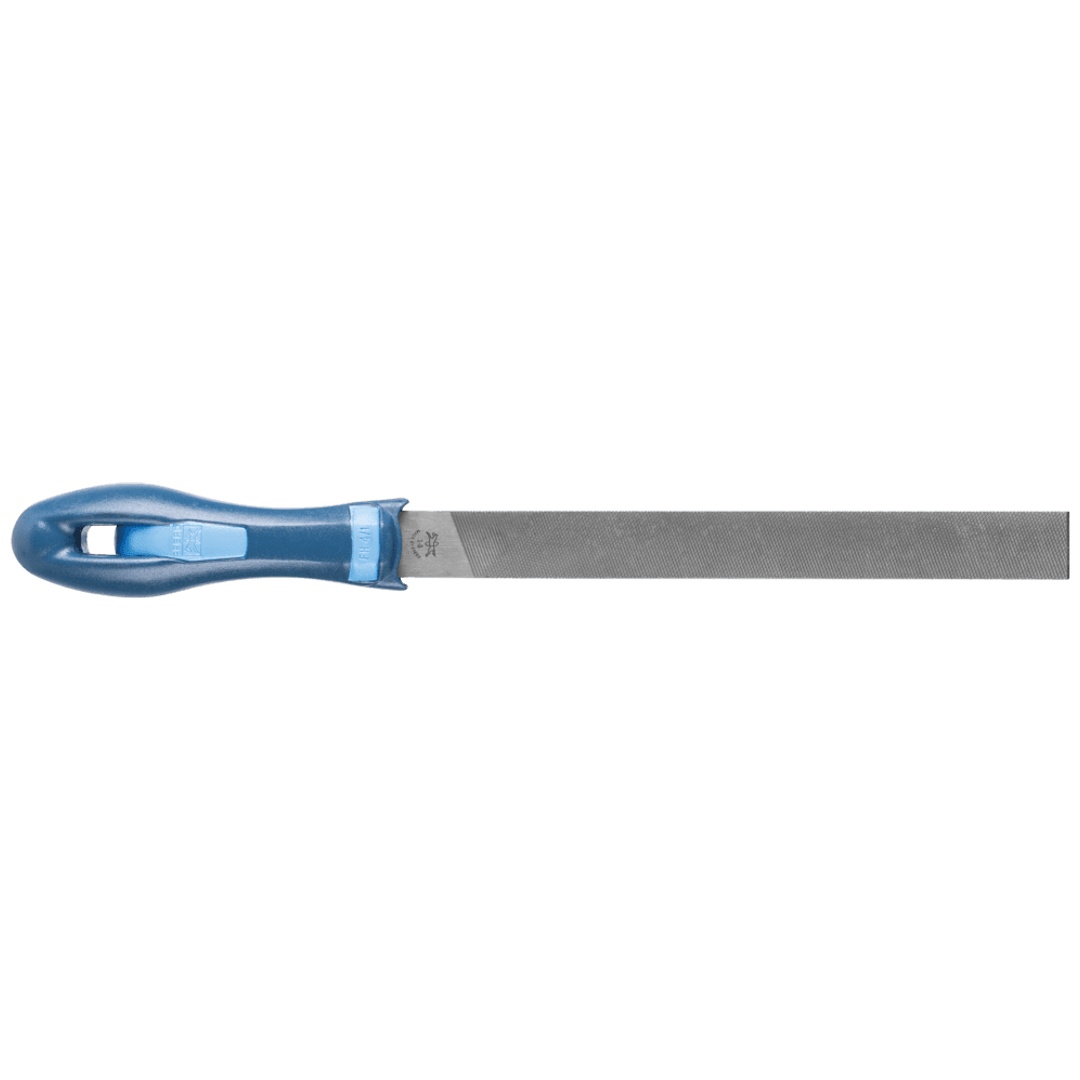 PFERD TOOLS Feilraspel mit Heft Flachstumpf 200mm Kreuzhieb 1/Raspelhieb 1 für universellen Einsatz