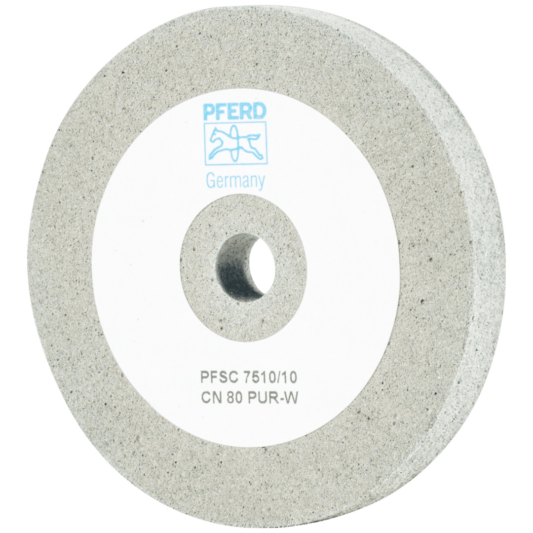 PFERD TOOLS Poliflex Scheibe SC Ø 75x10mm Bohrung-Ø 10mm Bindung PUR Weich SIC80