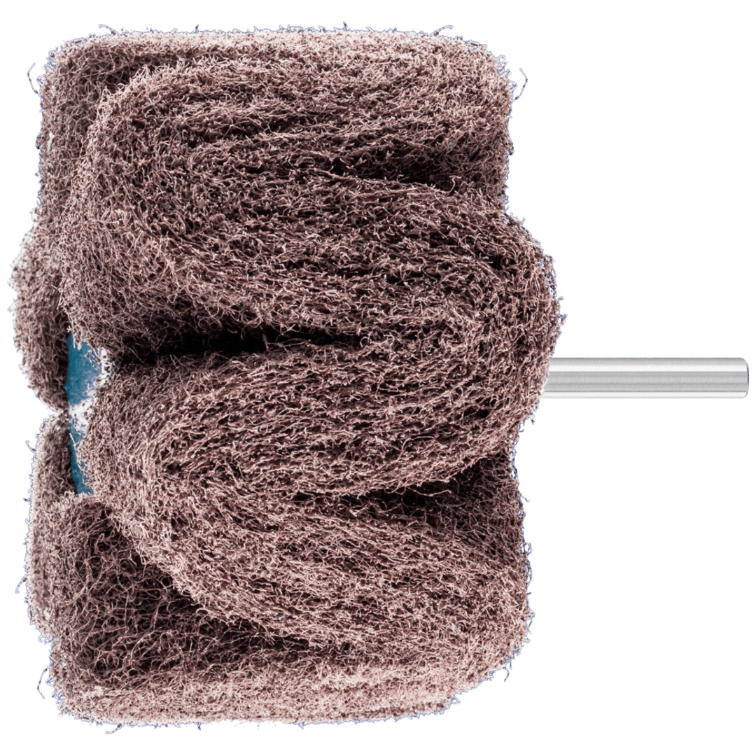 PFERD TOOLS POLINOX Vlies-Schleifstift PNG Ø 100x50mm Schaft-Ø 6 mm A100 für Feinschliff und Finish