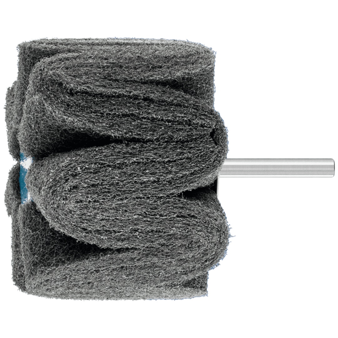 PFERD TOOLS POLINOX Vlies-Schleifstift PNG Ø 80x50mm Schaft-Ø 6 mm SIC180 für Feinschliff und Finish