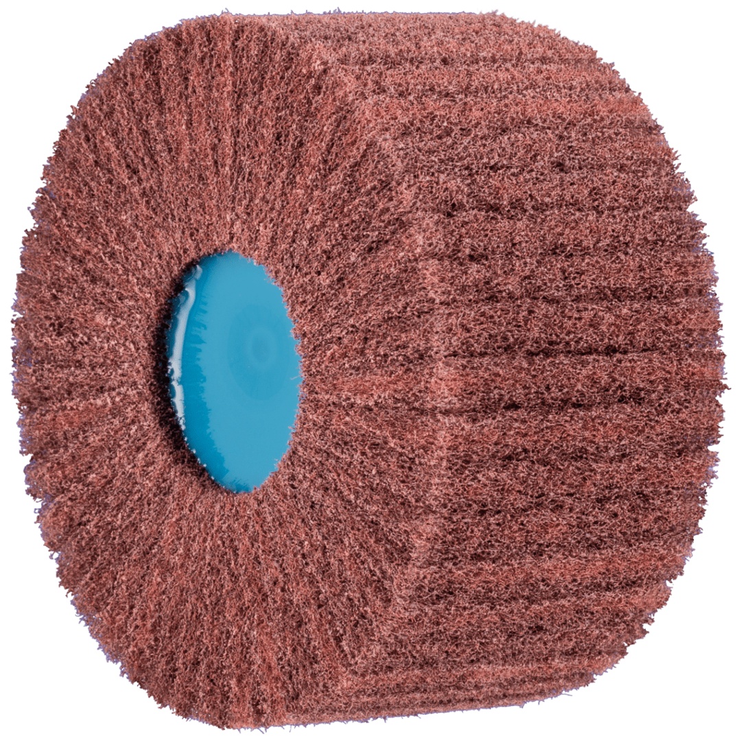 PFERD TOOLS POLINOX Vlies-Schleifrad PNL Ø 100x50mm Gewinde 5/8-11 A280 für Feinschliff und Finish