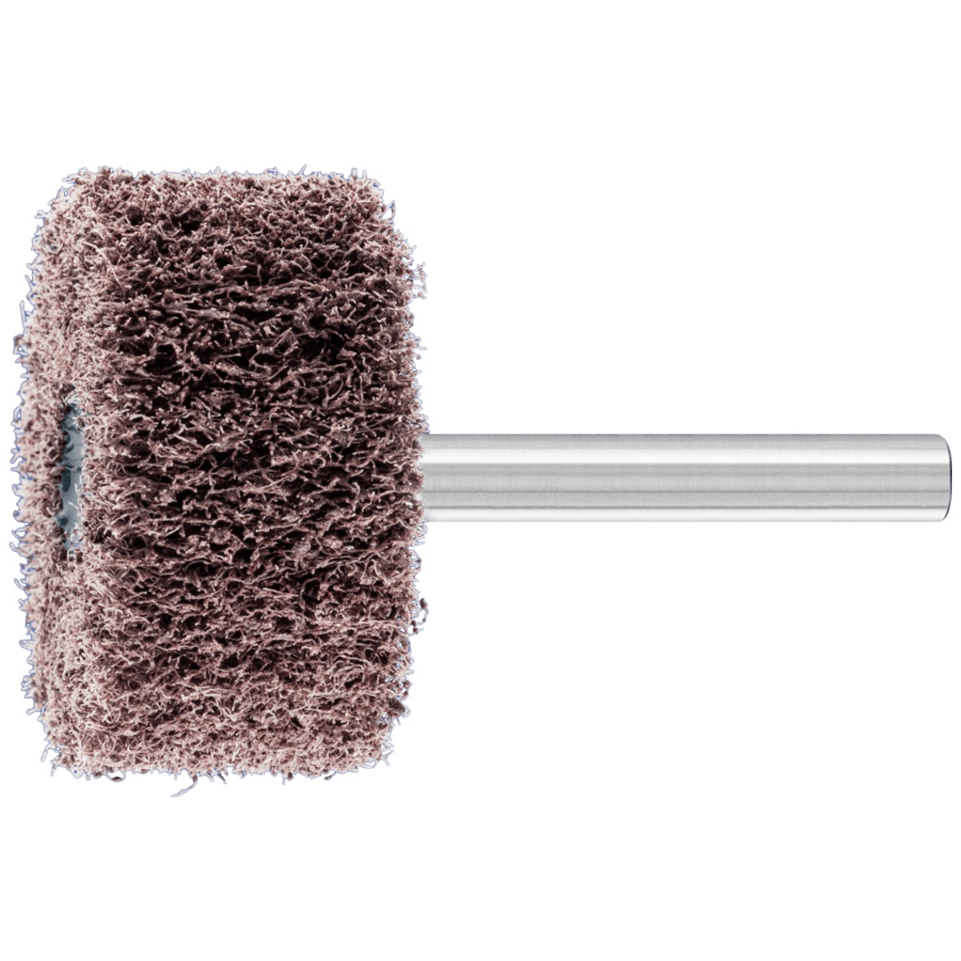 PFERD TOOLS POLINOX Vlies-Schleifstift High Performance PNL Ø 40x20mm Schaft-Ø 6 mm A100 für Feinschliff und Finish