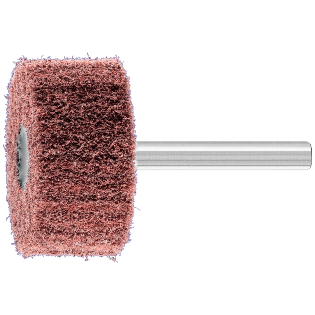 PFERD TOOLS POLINOX Vlies-Schleifstift High Performance PNL Ø 40x20mm Schaft-Ø 6 mm A180 für Feinschliff und Finish