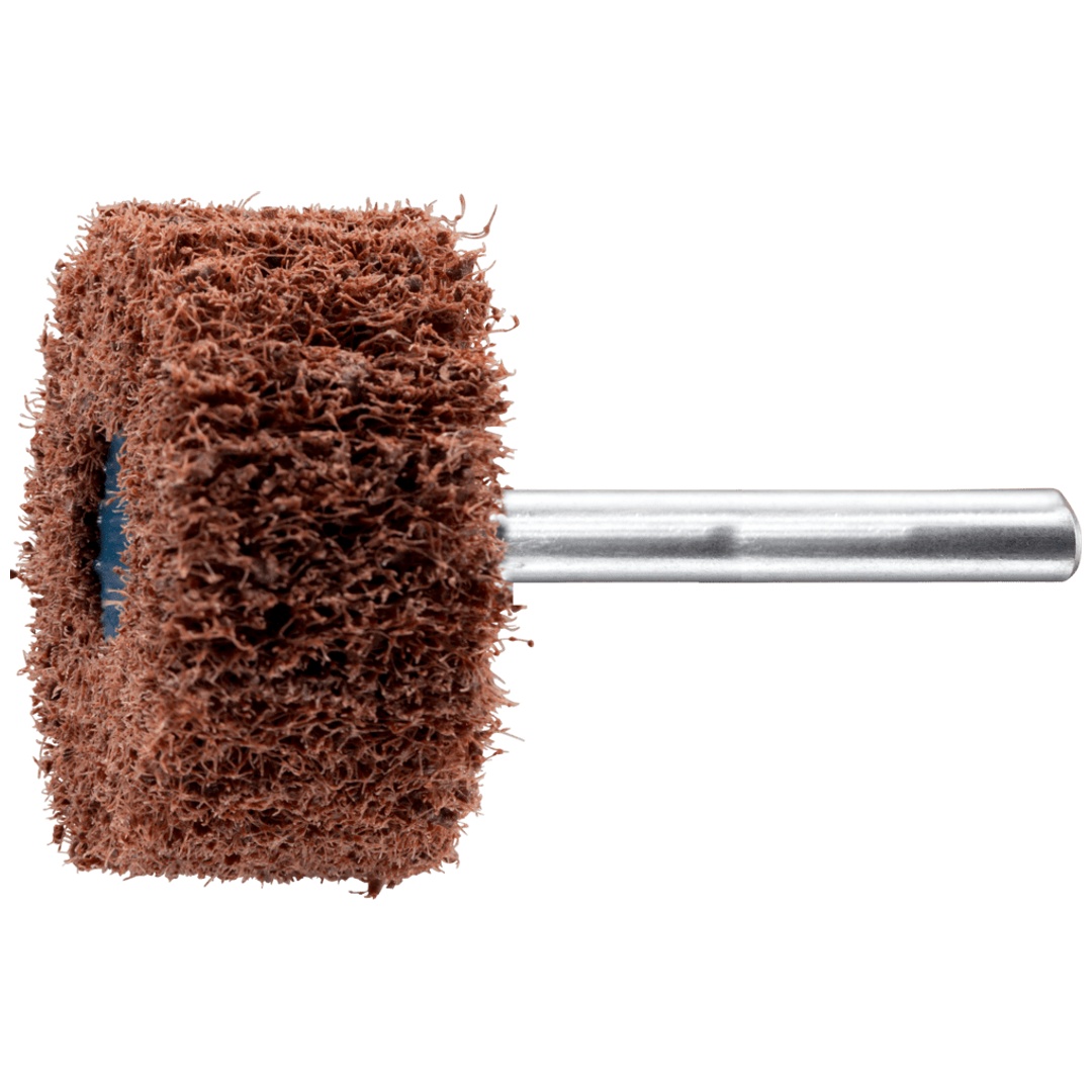 PFERD TOOLS POLINOX Vlies-Schleifstift PNL Ø 40x20mm Schaft-Ø 6 mm A80 für Feinschliff und Finish