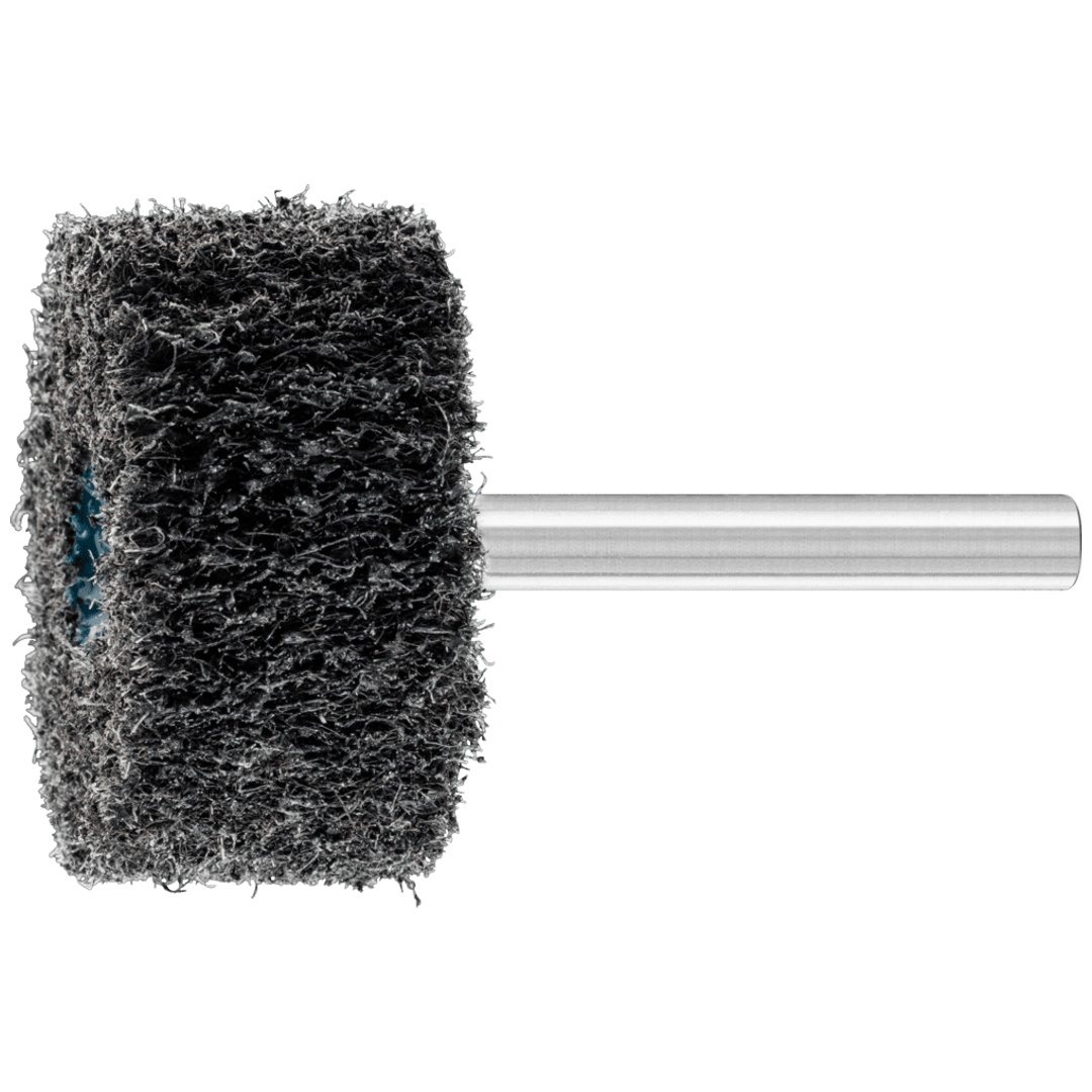 PFERD TOOLS POLINOX Vlies-Schleifstift High Performance PNL Ø 40x20mm Schaft-Ø 6 mm SIC100 für Feinschliff und Finish