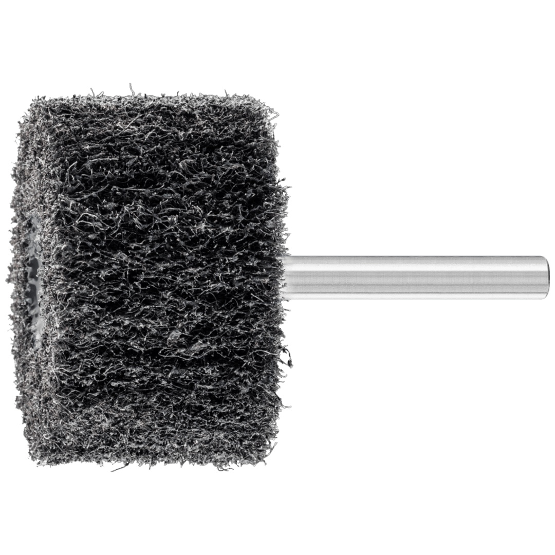 PFERD TOOLS POLINOX Vlies-Schleifstift High Performance PNL Ø 50x30mm Schaft-Ø 6 mm SIC100 für Feinschliff und Finish