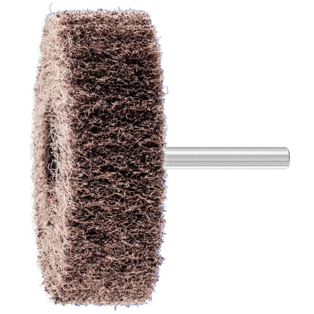 PFERD TOOLS POLINOX Vlies-Schleifstift PNL Ø 80x25 mm Schaft-Ø 6 mm A100 für Feinschliff und Finish