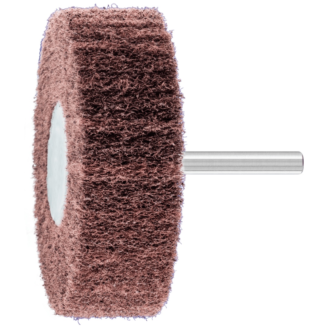 PFERD TOOLS POLINOX Vlies-Schleifstift PNL Ø 80x25 mm Schaft-Ø 6 mm A180 für Feinschliff und Finish
