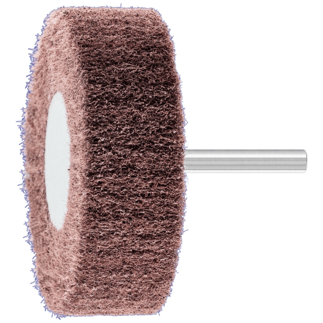 PFERD TOOLS POLINOX Vlies-Schleifstift PNL Ø 80x25 mm Schaft-Ø 6 mm A280 für Feinschliff und Finish
