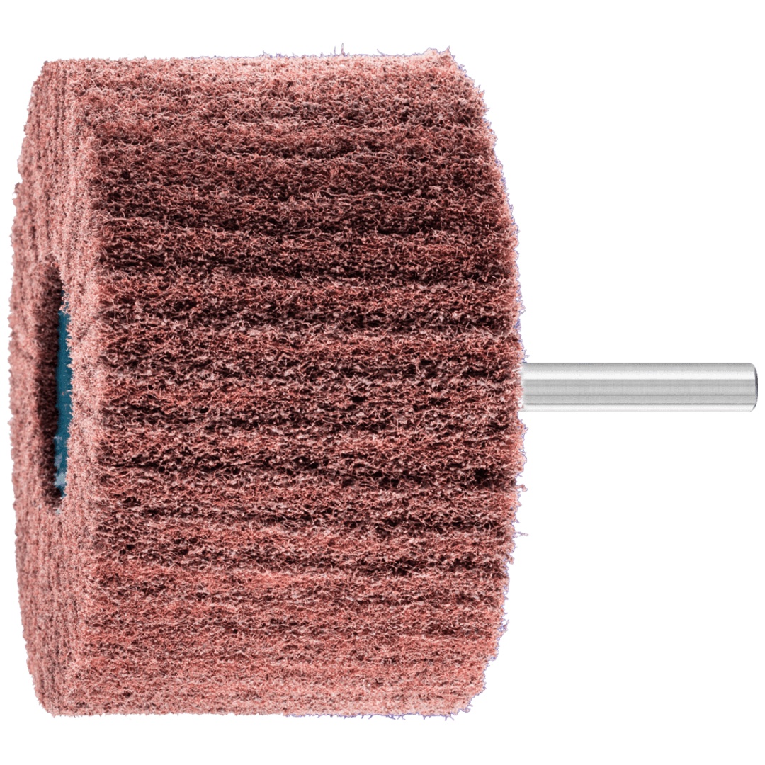 PFERD TOOLS POLINOX Vlies-Schleifstift PNL Ø 80x50mm Schaft-Ø 6 mm A180 für Feinschliff und Finish
