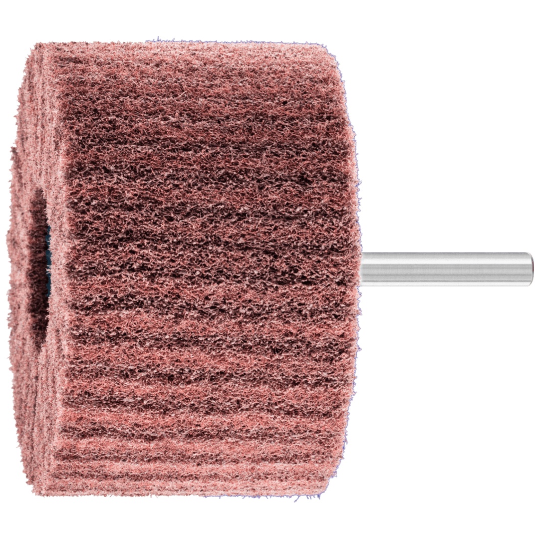 PFERD TOOLS POLINOX Vlies-Schleifstift PNL Ø 80x50mm Schaft-Ø 6 mm A360 für Feinschliff und Finish