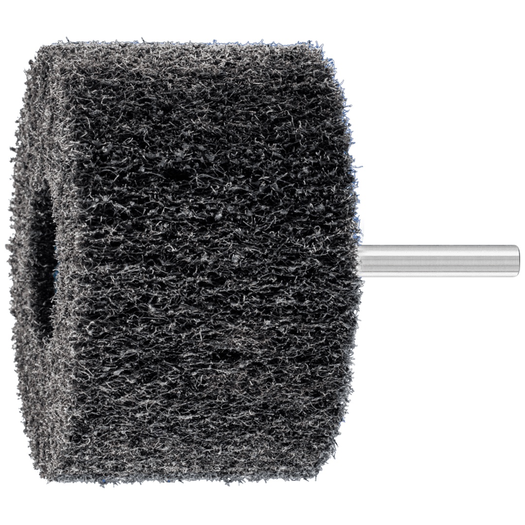 PFERD TOOLS POLINOX Vlies-Schleifstift PNL Ø 80x50mm Schaft-Ø 6 mm SIC100 für Feinschliff und Finish