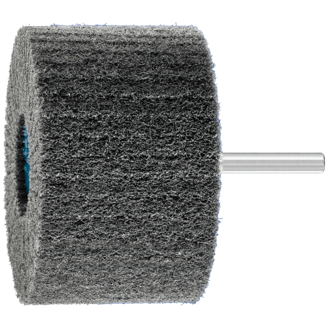 PFERD TOOLS POLINOX Vlies-Schleifstift PNL Ø 80x50mm Schaft-Ø 6 mm SIC180 für Feinschliff und Finish