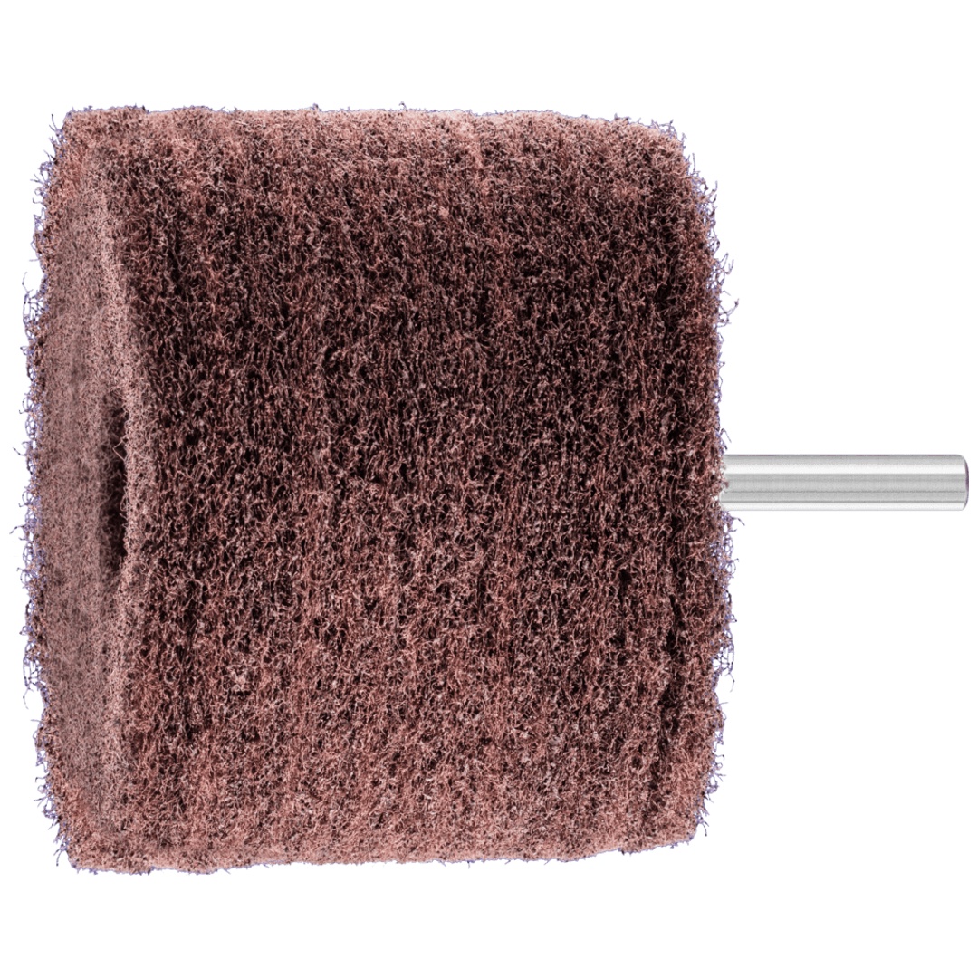 PFERD TOOLS POLINOX Vlies-Schleifstift PNR Ø 80x50mm Schaft-Ø 6 mm A280 für Feinschliff und Finish