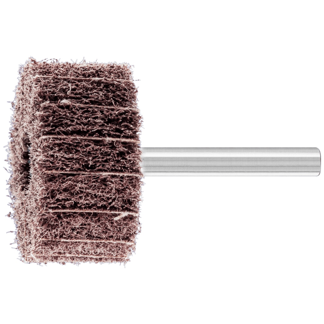 PFERD TOOLS POLINOX Vlies-Schleifstift PNZ Ø 40x20mm Schaft-Ø 6 mm A80 für Feinschliff und Finish