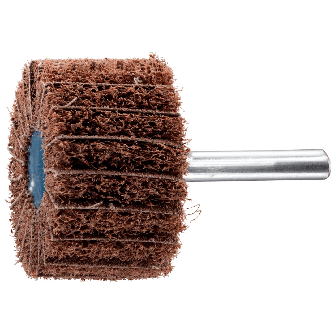 PFERD TOOLS POLINOX Vlies-Schleifstift PNZ Ø 50x30mm Schaft-Ø 6 mm A80 für Feinschliff und Finish